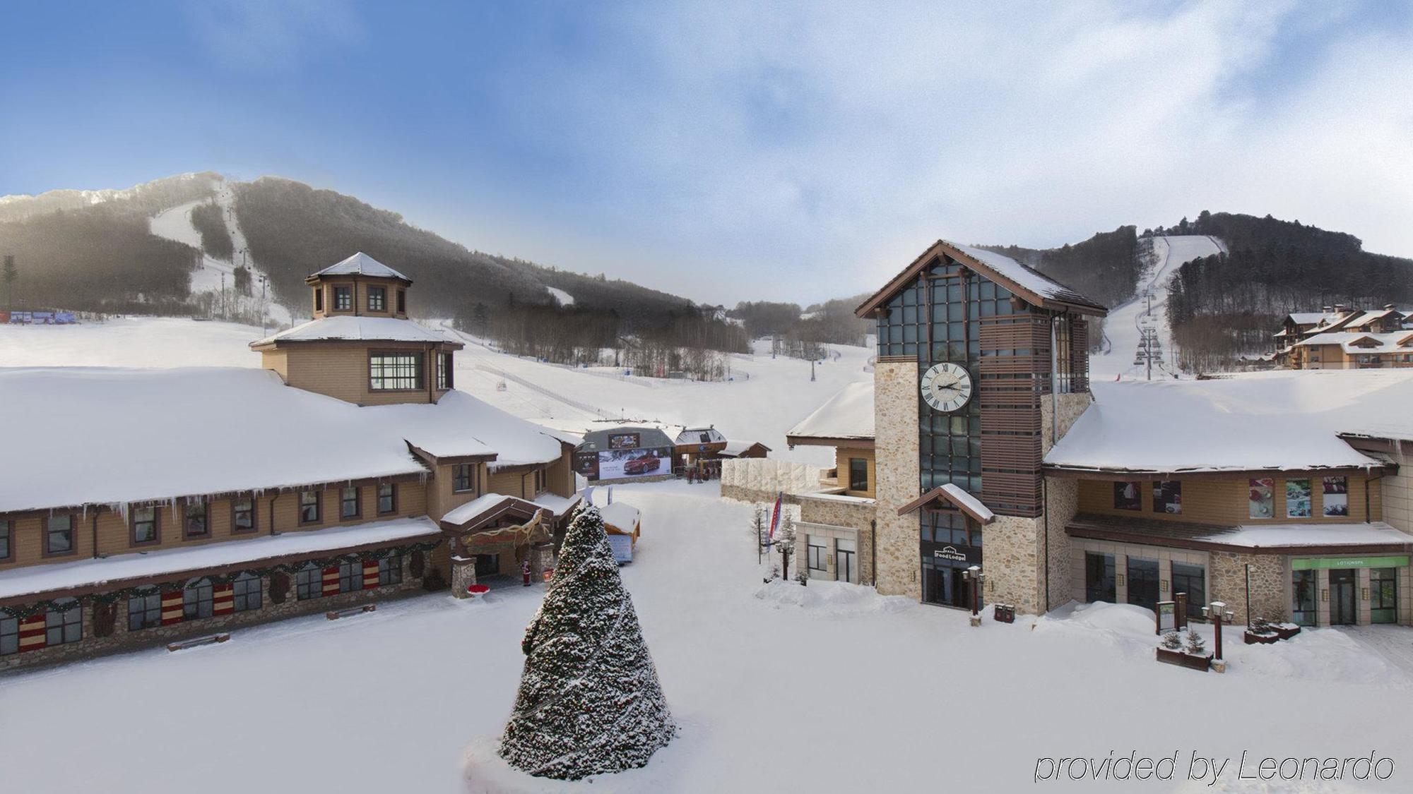 长白山万达套房假日酒店 抚松县 外观 照片